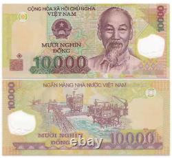 1000PCS (Brick) Vietnam 10000 BANKNOTE CURRENCY VND 10000 Vietnamese Dong UNC