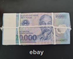 1000PCS Vietnam 20000 DOLLARS BANKNOTE CURRENCY VND 20000 Vietnamese Dong UNC