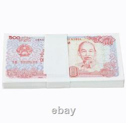 1000PCS Vietnam 500 DOLLARS BANKNOTE CURRENCY VND 500 Vietnamese Dong 1988 UNC