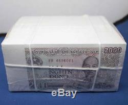 1000 Pcs 2000 Dong Vietnam Paper Money Banknote UNC Asia Currency Collection