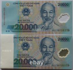 100PCS Vietnam 20000 DOLLARS BANKNOTE CURRENCY VND 20000 Vietnamese Dong UNC