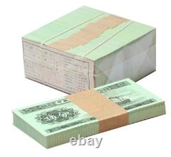 100Pcs CHINA 1953 5 Fen RMB BANKNOTE CURRENCY UNC Bundle