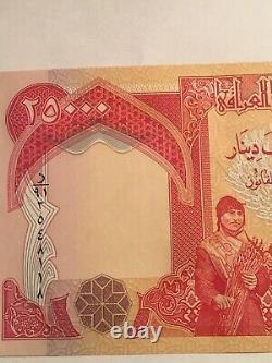 100,000 IRAQI DINARS CURRENCY 4 x 25,000 IQD UNC IRAQ DINAR BANKNOTES 2006
