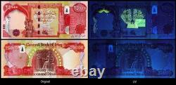 100,000 IRAQ DINAR / 4 x 25K IQD UNC Banknotes+ COA / Authentic Iraq Currency