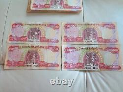 100,000 New Iraqi Dinar Iqd Unc Banknotes 100k Iqd Iraq Money / Currency