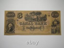 $100 18 New Orleans Louisiana LA Obsolete Currency Bank Note Bill! Canal UNC++
