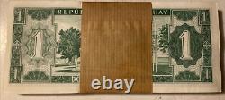 (100) Bank Pack Paraguay 1 Guarani 1952 Banknotes World Paper Money UNC Currency