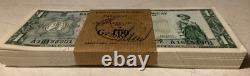 (100) Bank Pack Paraguay 1 Guarani 1952 Banknotes World Paper Money UNC Currency