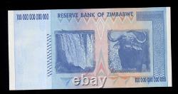 100 Trillion Dollars Currency. Zimbabwe. CRISP UNC. 2008. P-91 (555-402)