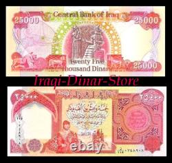 100 Trillion Zimbabwe Dollars 500,000 Vietnam Dong & 25, 000 Iraqi Dinar Unc Lot