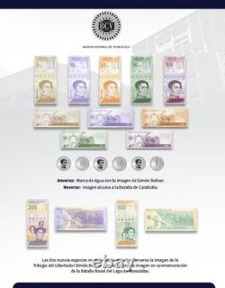 100 X Venezuela 500 Bolivar Digitales 2025 UNC + COA Authentic Currency Bundle 100 X Venezuela 500 Bolivar Digitales 2025 UNC + COA Authentic Currency Bundle