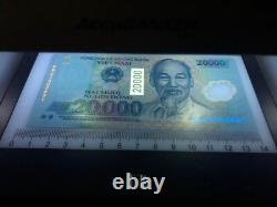 100x Vietnam 20000 Dong Polymer Banknote Paper Money UNC Currency Bundle Million