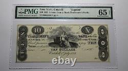 $10 1823 Catskill New York NY Obsolete Currency Bank Note Bill! Reprint UNC65EPQ