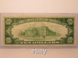 $10 1929 ATLANTA GEORGIA National Currency Bank Note Bill GEM/UNC