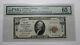 $10 1929 Cullman Alabama Al National Currency Bank Note Bill Ch. #9614 Unc65epq