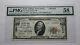 $10 1929 Perth Amboy New Jersey Nj National Currency Bank Note Bill #12524 Unc58