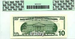 $10 2003 D Federal Reserve Star Note Pmg Gem Unc F 2037 D Lucky Money Value $960