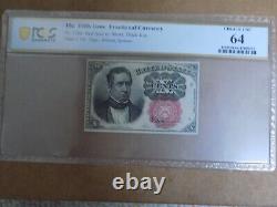 10 Cent Fifth Issue Fractional Currency- PCGS BANKNOTE CHOICE UNC 64