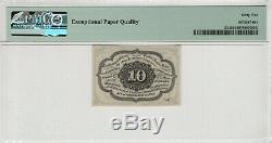 10 Cent First Issue Fractional Postal Currency Fr. 1242 Pmg Gem Unc 65 Epq (001)
