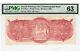 $10 Confederate States Chemicograph Banknote Civil War Paper Money Pmg Ch Unc 63
