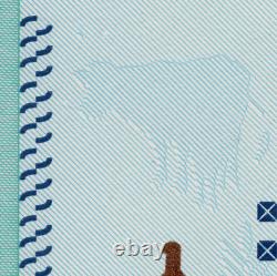 10 X Authentic Zimbabwe 100 Trillion Dollars Banknotes, Superb Currency, AA/2008