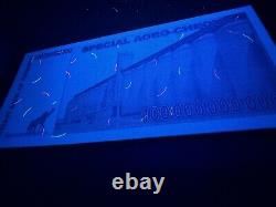 10 Zimbabwe 100 Billion Dollars Special Agro-Cheque, 2008, P-64z, UNC