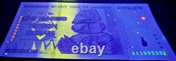 10 Zimbabwe 100 Trillion Dollars 2008 AA P-91 Banknote New UNC Zim Currency COA
