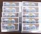 10x 50pcs Different Banknotes World Paper Money Collection Gift English Label