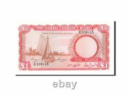 #113435 Banknote, Gambia, 1 Pound, 1965, Undated, KM2a, UNC