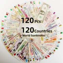 120 Different Countries World Banknotes Collection Currency UNC Set Paper Money