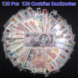 120 Different Countries World Banknotes Collection Currency UNC Set Paper Money