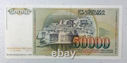 13 Yugoslavia 50000 Dinara 1988 Banknote World Paper Money Currency UNC withBonus