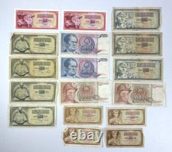 13 Yugoslavia 50000 Dinara 1988 Banknote World Paper Money Currency UNC withBonus