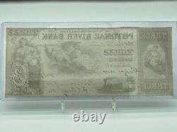 1854 $3 Potomac River Bank Georgetown, D. C. Obsolete Currency Note Unc