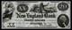 1857 $20 Scarce Issued New England Bank, Me Gem Unc Broken Banknote