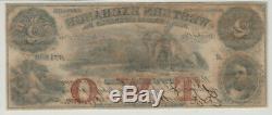 1857 $2 Western Exchange Omaha Nebraska Obsolete Currency Pmg About Unc 50