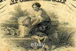 1860s $50 Citizens Bank of Louisiana Obsolete Currency Rare PMG 65 EPQ GEM UNC