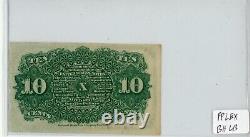1863 10C Ten Cent Fractional Currency Bank Note in Choice UNC Condition #BH01330