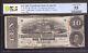 1863 $10 Confederate States Of America Note T-59 Pf-38 Pcgs B About Unc Au 55