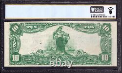 1902 $10 Chariton National Bank Note Currency Iowa Pcgs B Choice Unc Cu 64 Ppq