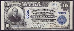 1902 $10 Chariton National Bank Note Currency Iowa Pcgs B Choice Unc Cu 64 Ppq