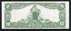 1902 $10 Seaboard National Bank Of Norfolk, Va National Currency Ch. #10194 Unc