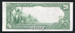 1902 $20 Marine National Bank Milwaukee, Wi National Currency Ch. #5458 Au/unc