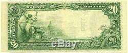 1902 Series National Currency The First National Bank of New Paris Ohio $20 UNC