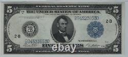 1914 $5 Federal Reserve Note Currency New York Fr. 851c PMG CHOICE UNC 64 EPQ