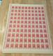 1915 Russia Stamp Coin Bank Note 3 Kopeks Full Sheet Of 100 Unc W Alexander Iii