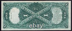1917 $1 Legal Tender Note Currency Fr. 37 Elliott Burke Pmg Gem Unc 65 Epq (396a)
