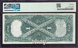 1917 $1 Legal Tender Note Currency Fr. 39 Speelman White Pmg About Unc Au 55