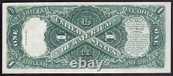 1917 $1 Legal Tender Note Currency Fr. 39 Speelman White Pmg About Unc Au 55