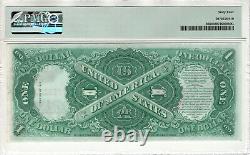1917 $1 Legal Tender Red Seal Note Currency Fr. 36 Pmg Choice Unc 64 (005a)
